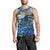 Bay Islands Department Men Tank Top Sea Turtle Tropical Pattern - Wonder Print Shop