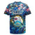 Bay Islands Department Rugby Jersey Sea Turtle Tropical Pattern - Wonder Print Shop