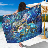 Bay Islands Department Sarong Sea Turtle Tropical Pattern - Wonder Print Shop