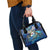 Bay Islands Department Shoulder Handbag Sea Turtle Tropical Pattern - Wonder Print Shop