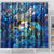 Bay Islands Department Shower Curtain Sea Turtle Tropical Pattern - Wonder Print Shop
