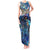 Bay Islands Department Tank Maxi Dress Sea Turtle Tropical Pattern - Wonder Print Shop