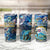 Bay Islands Department Tumbler Cup Sea Turtle Tropical Pattern - Wonder Print Shop