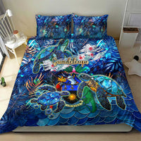 Guadeloupe Bedding Set Sea Turtle Tropical Pattern
