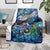 Guadeloupe Blanket Sea Turtle Tropical Pattern
