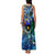 Guadeloupe Family Matching Tank Maxi Dress and Hawaiian Shirt Sea Turtle Tropical Pattern - Wonder Print Shop
