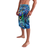 Guadeloupe Lavalava Sea Turtle Tropical Pattern - Wonder Print Shop