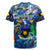 Guadeloupe Rugby Jersey Sea Turtle Tropical Pattern - Wonder Print Shop