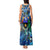 Guadeloupe Tank Maxi Dress Sea Turtle Tropical Pattern - Wonder Print Shop