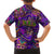 Mardi Gras Kid Hawaiian Shirt Mask Glitter Art - Wonder Print Shop