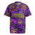 Mardi Gras Rugby Jersey Mask Glitter Art - Wonder Print Shop