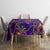 Mardi Gras Tablecloth Mask Glitter Art - Wonder Print Shop