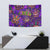 Mardi Gras Tapestry Mask Glitter Art - Wonder Print Shop