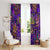 Mardi Gras Window Curtain Mask Glitter Art - Wonder Print Shop