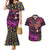 Happy Mardi Gras Couples Matching Mermaid Dress and Hawaiian Shirt Mask Feather Colorfull