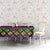 Happy Mardi Gras Tablecloth Mask Feather Colorfull - Wonder Print Shop