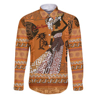 Personalized Beautiful Woman African Family Matching Puletasi and Hawaiian Shirt - Wonder Print Shop