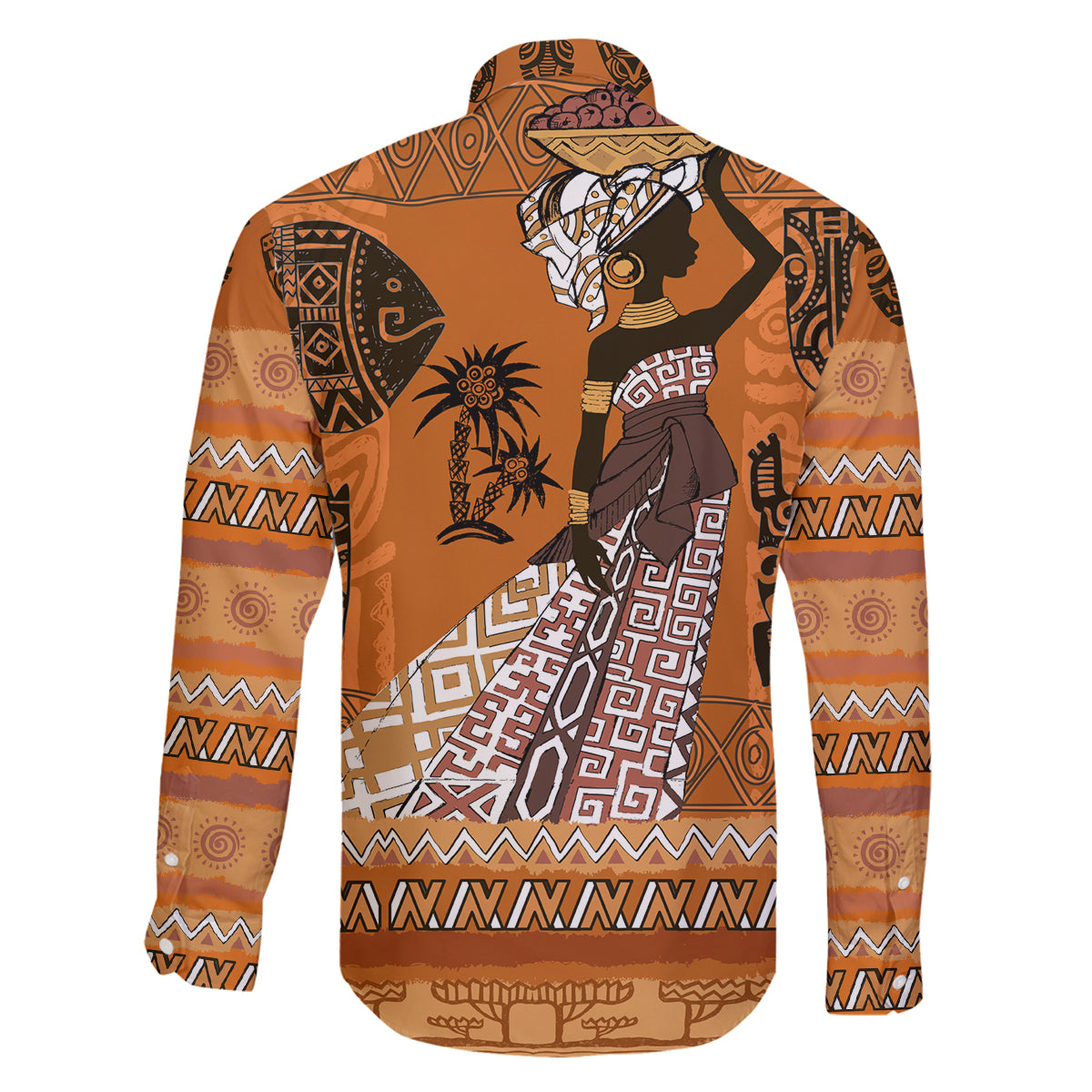 Personalized Beautiful Woman African Family Matching Puletasi and Hawaiian Shirt - Wonder Print Shop