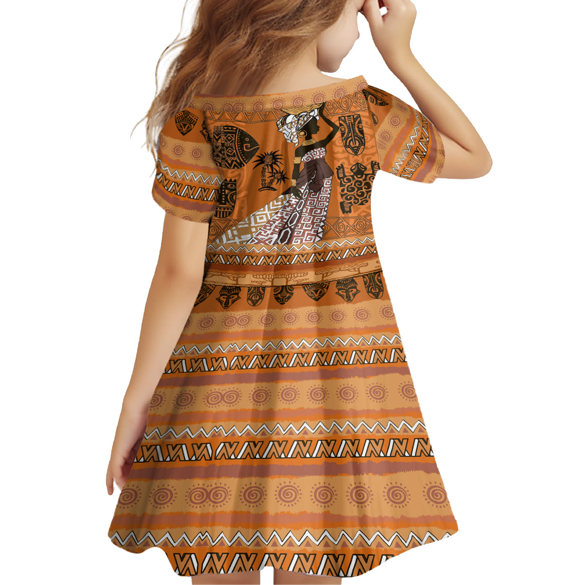 Personalized Beautiful Woman African Family Matching Tank Maxi Dress and Hawaiian Shirt - Wonder Print Shop