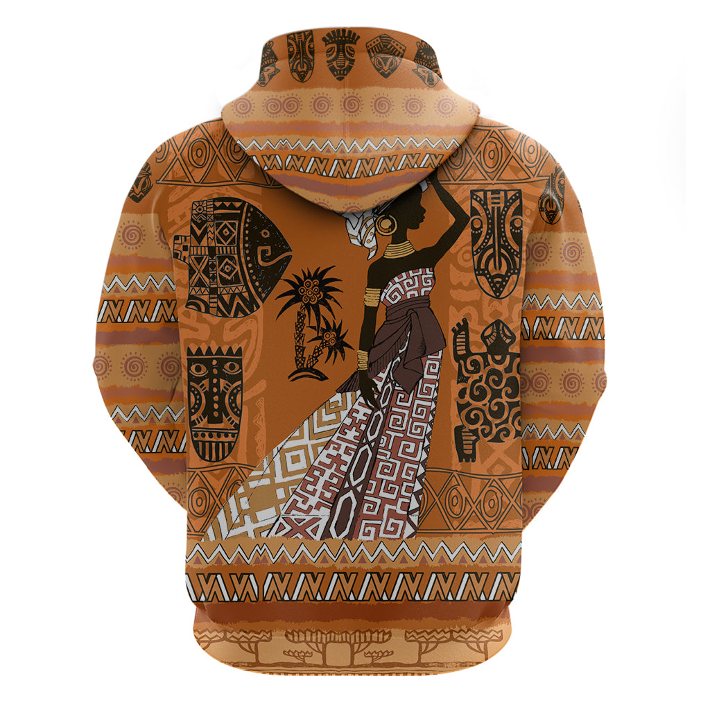 Personalized Beautiful Woman African Hoodie - Wonder Print Shop