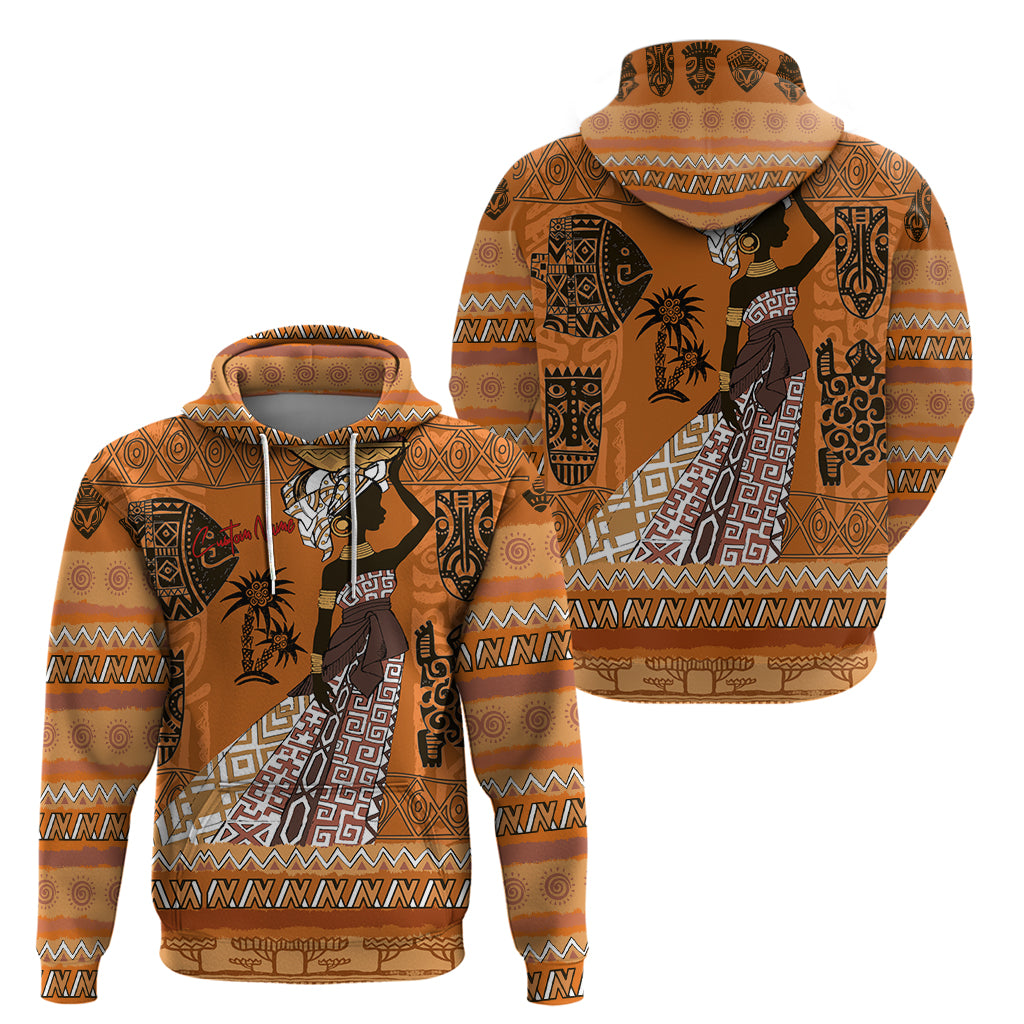 Personalized Beautiful Woman African Hoodie - Wonder Print Shop