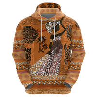 Personalized Beautiful Woman African Hoodie - Wonder Print Shop