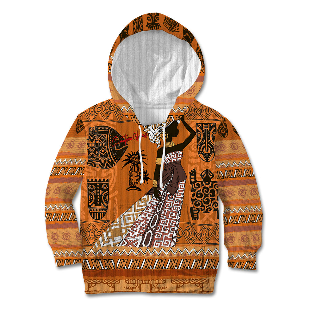 Personalized Beautiful Woman African Kid Hoodie