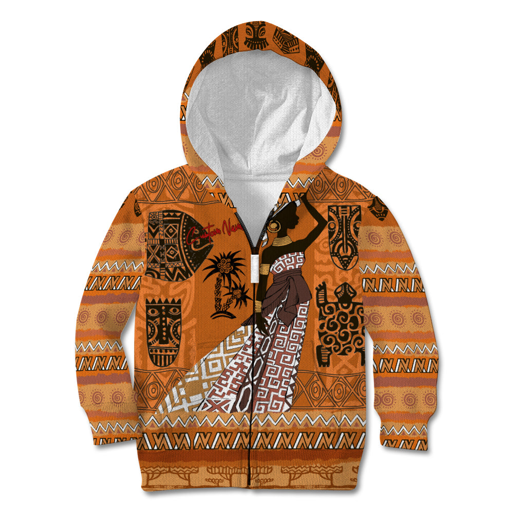 Personalized Beautiful Woman African Kid Hoodie - Wonder Print Shop