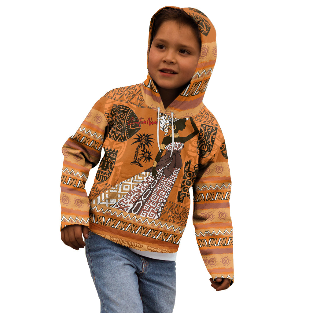 Personalized Beautiful Woman African Kid Hoodie - Wonder Print Shop