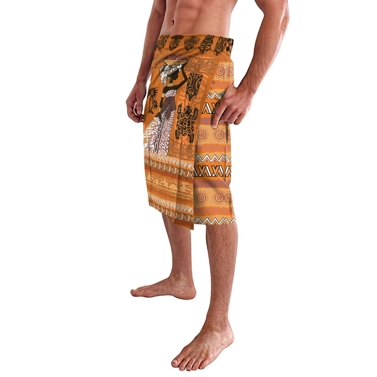 Personalized Beautiful Woman African Lavalava - Wonder Print Shop