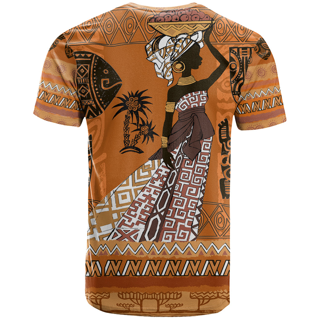 Personalized Beautiful Woman African T Shirt - Wonder Print Shop