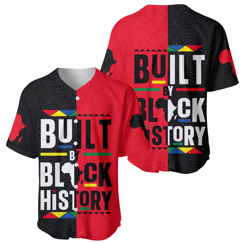 Built By Black History Baseball Jersey - Wonder Print Shop