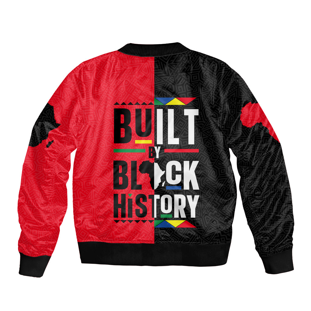 Built By Black History Bomber Jacket - Wonder Print Shop