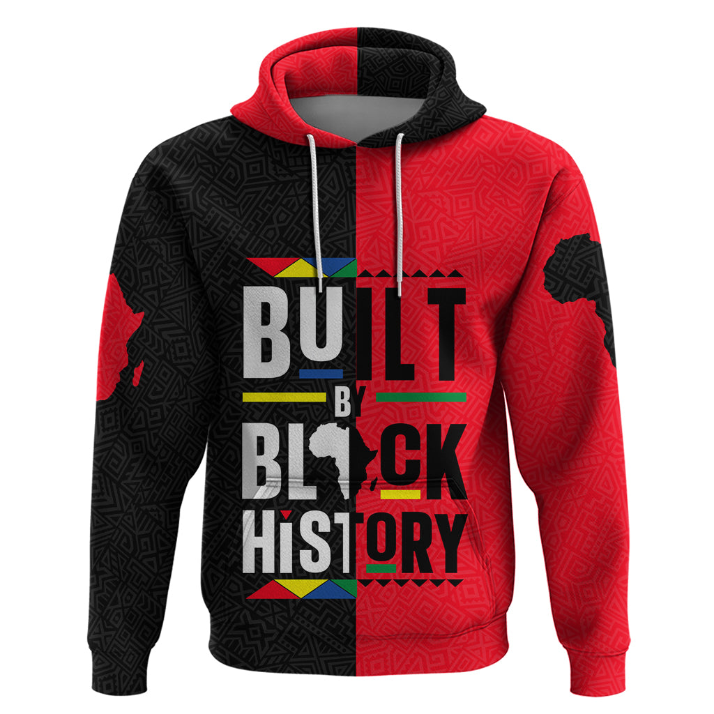 Built By Black History Hoodie - Wonder Print Shop