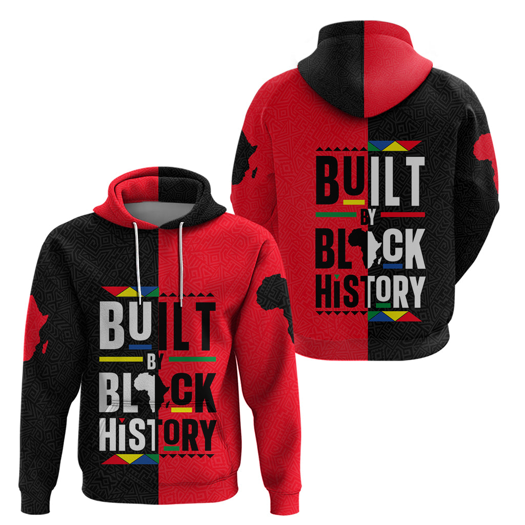 Built By Black History Hoodie - Wonder Print Shop