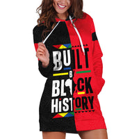 Built By Black History Hoodie Dress - Wonder Print Shop