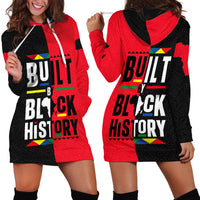 Built By Black History Hoodie Dress - Wonder Print Shop