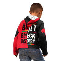 Built By Black History Kid Hoodie - Wonder Print Shop