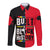 Built By Black History Long Sleeve Button Shirt - Wonder Print Shop