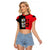 Built By Black History Raglan Cropped T Shirt - Wonder Print Shop