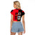Built By Black History Raglan Cropped T Shirt - Wonder Print Shop