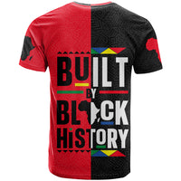 Built By Black History T Shirt - Wonder Print Shop