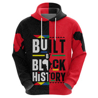 Built By Black History Zip Hoodie - Wonder Print Shop