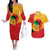 Black History Month Couples Matching Off The Shoulder Long Sleeve Dress and Hawaiian Shirt African February - Wonder Print Shop