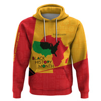 Black History Month Hoodie African February - Wonder Print Shop