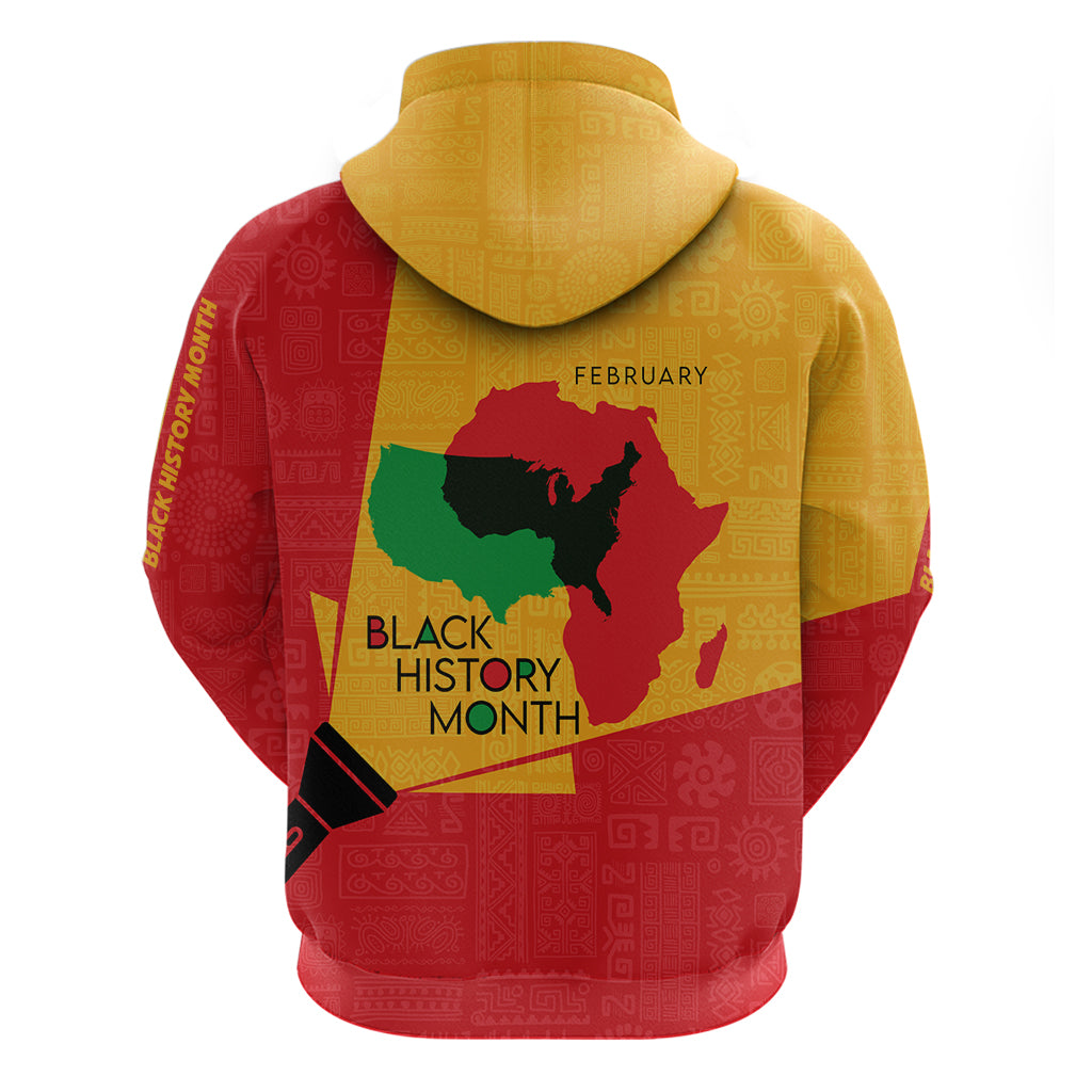 Black History Month Hoodie African February - Wonder Print Shop