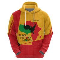 Black History Month Hoodie African February - Wonder Print Shop