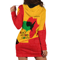 Black History Month Hoodie Dress African February - Wonder Print Shop