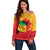 Black History Month Off Shoulder Sweater African February - Wonder Print Shop