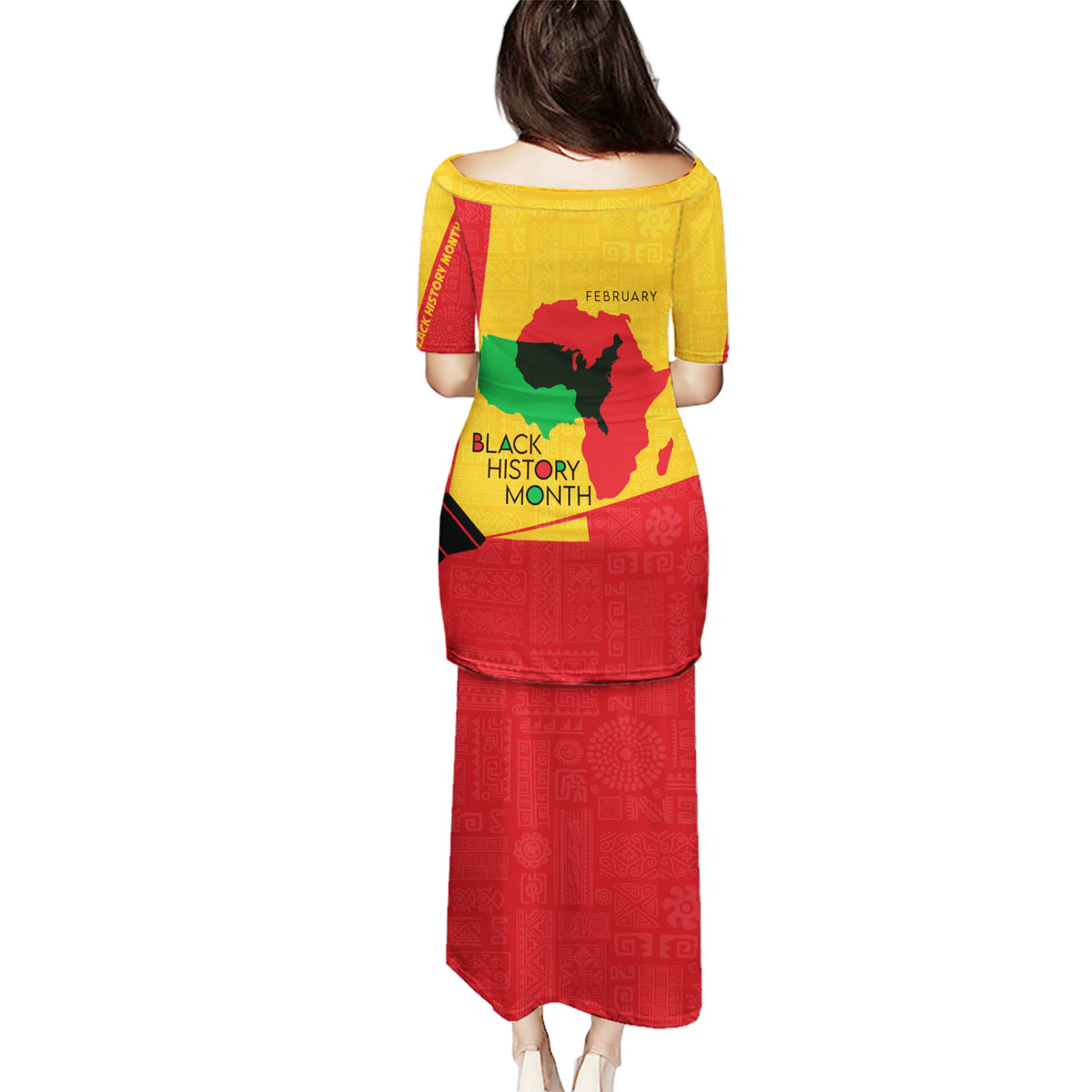 Black History Month Puletasi African February - Wonder Print Shop